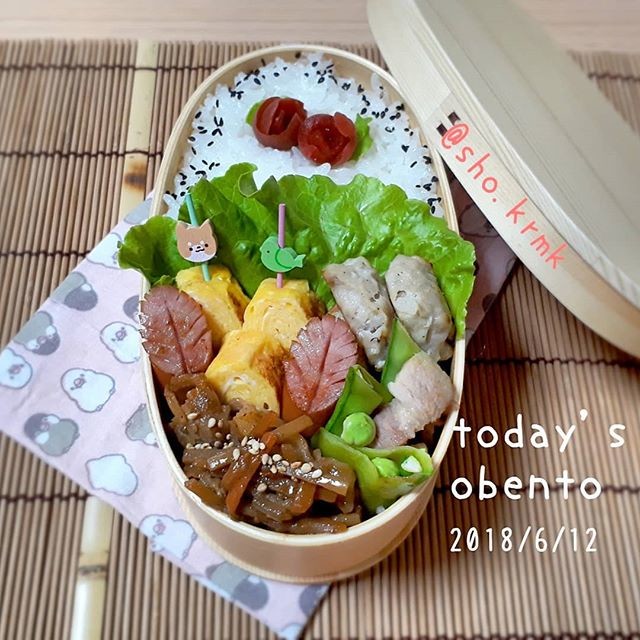 節約残り物弁当🍱
