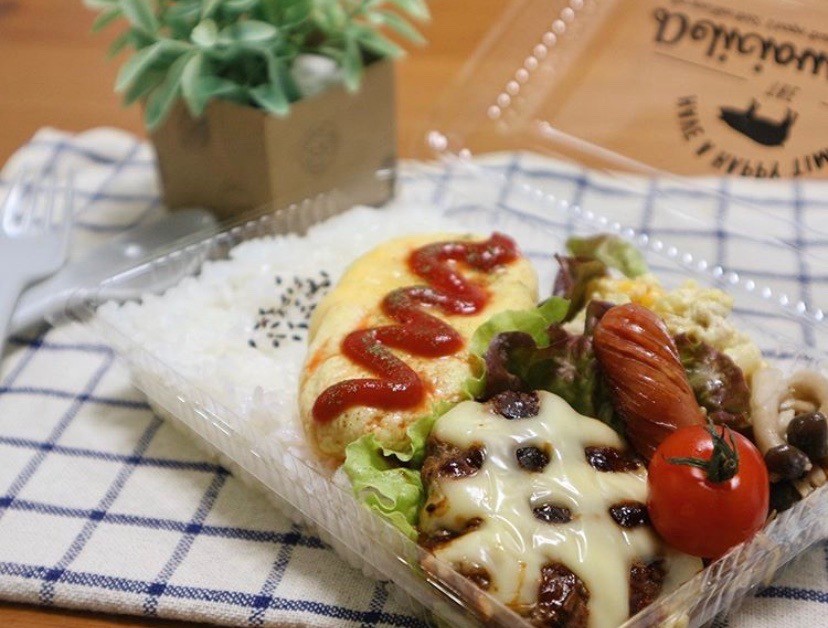 チーズハンバーグ弁当
