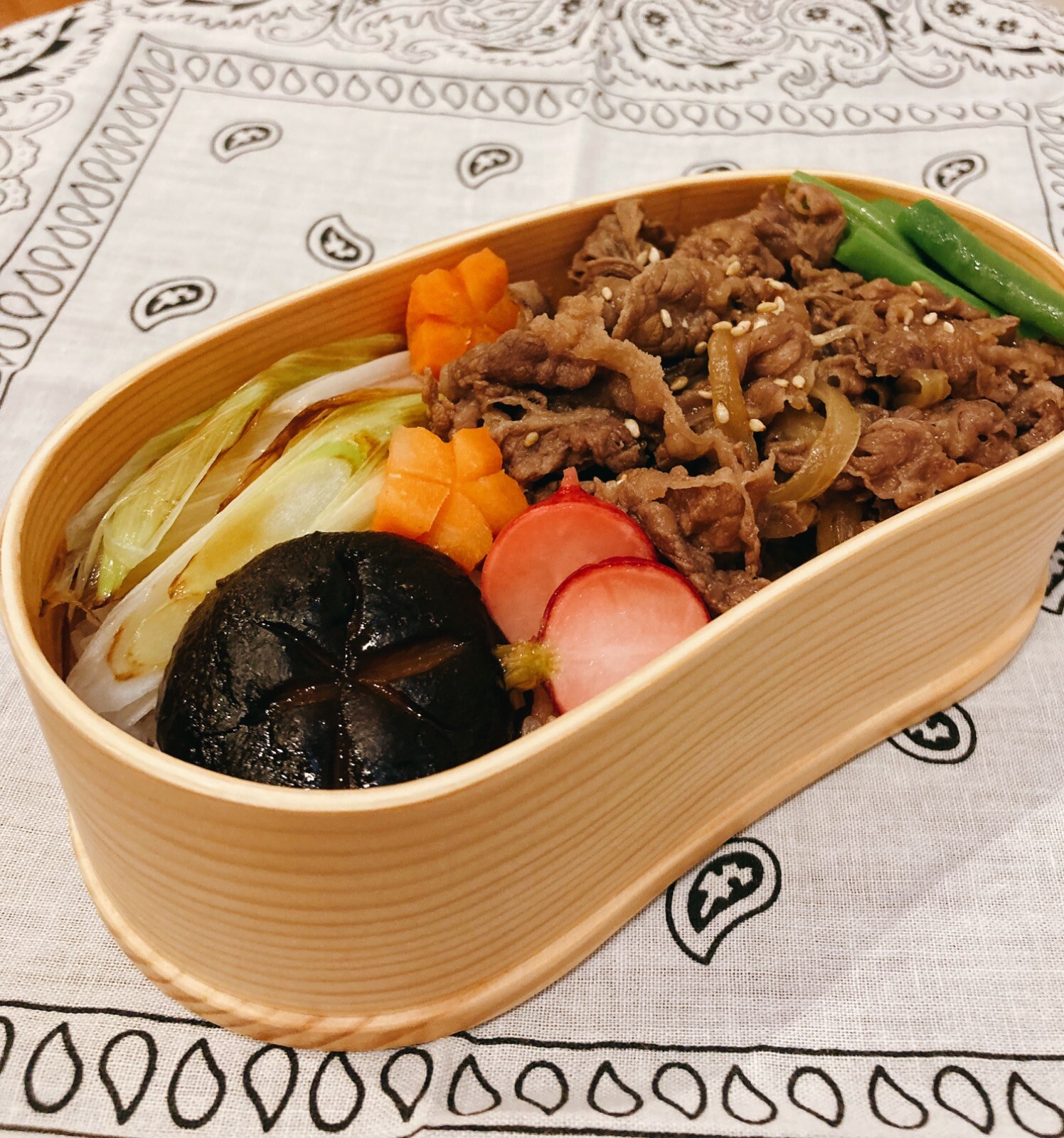 すき焼きのような弁当