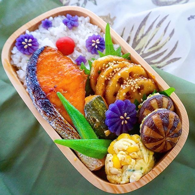 パラソル椎茸がかわいいお弁当