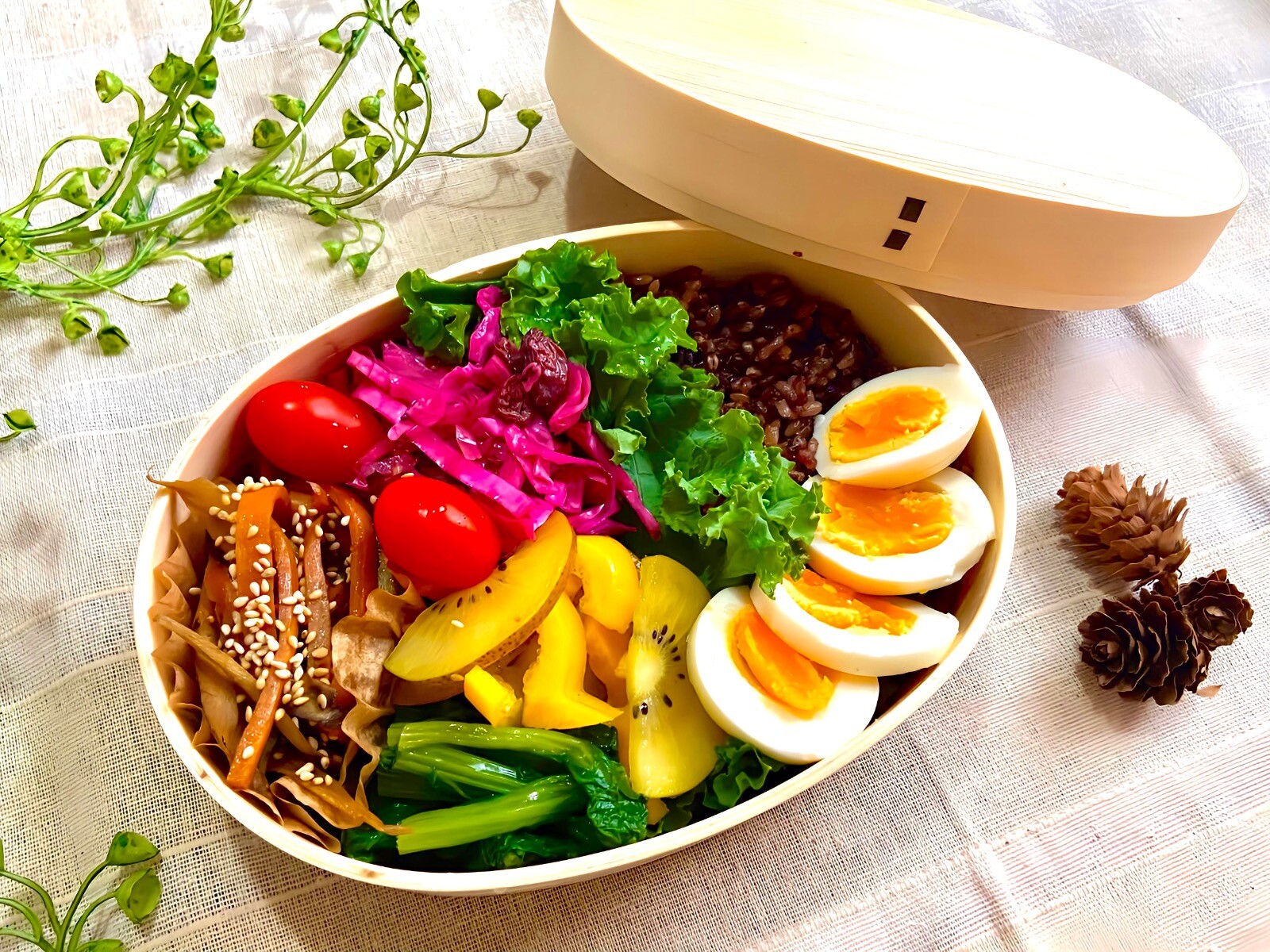 彩り野菜のシュガーフリー弁当
