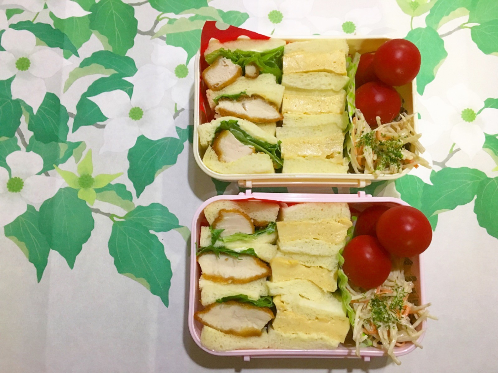 厚焼き玉子サンドランチ