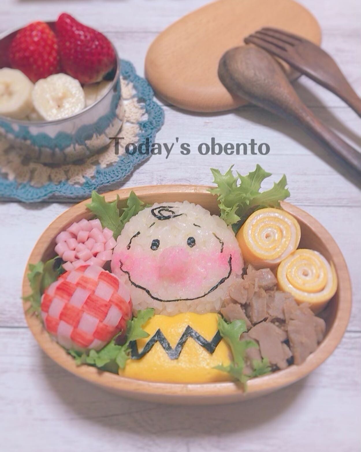 チャーリーブラウンおにぎり