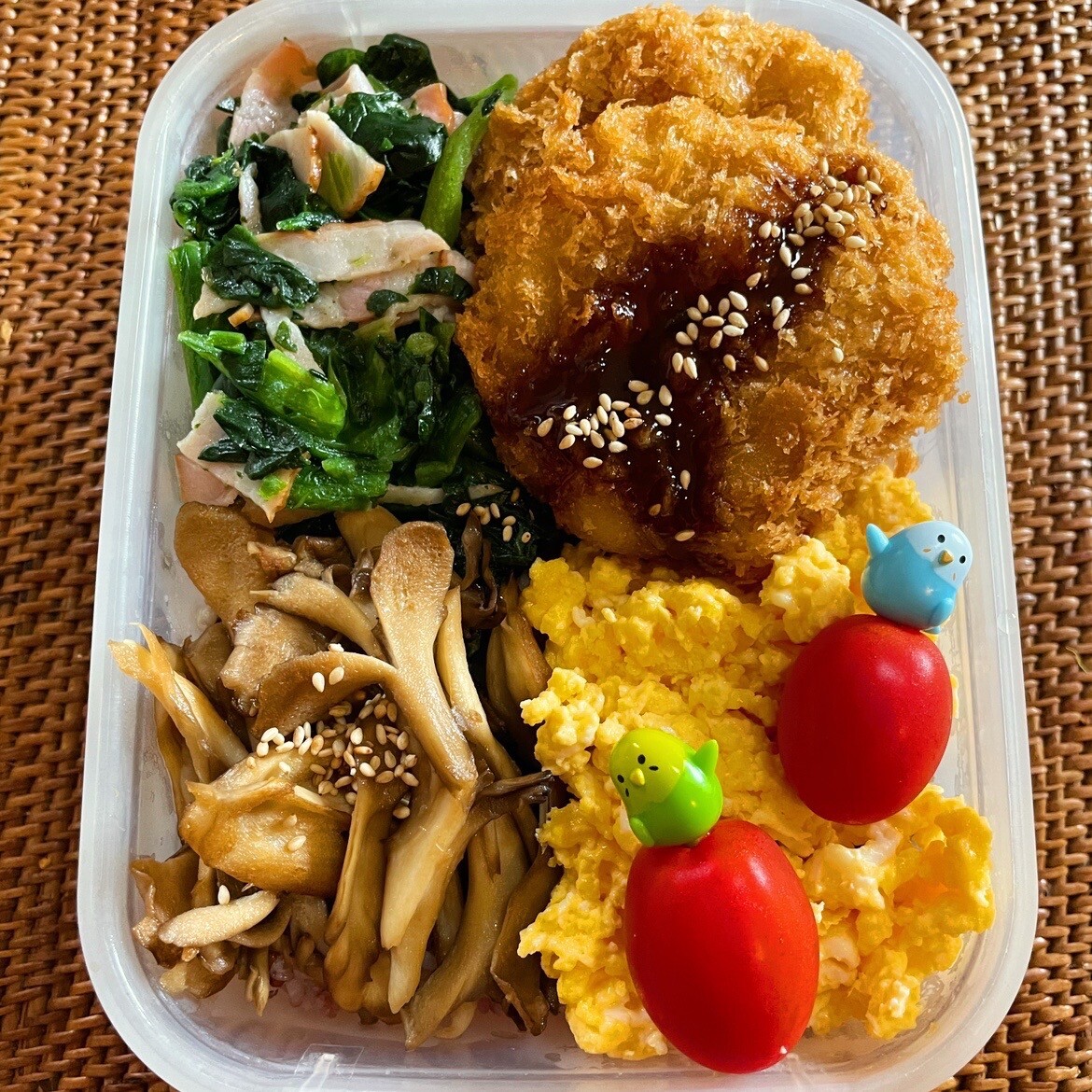 4種のおかず弁当