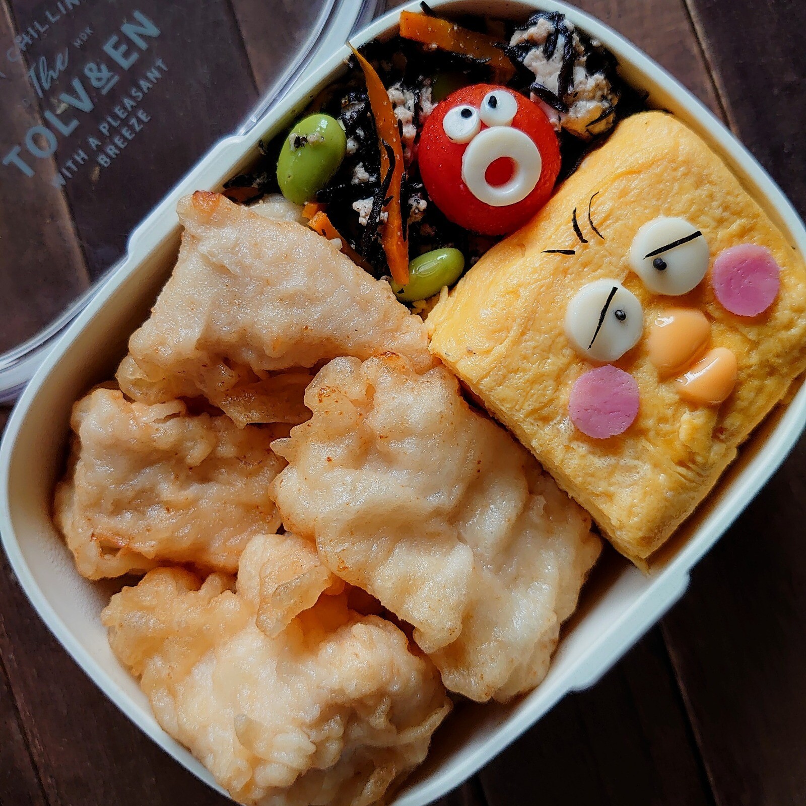 漢の…長女用🍱唐揚げじゃなくて〜とり天丼弁当