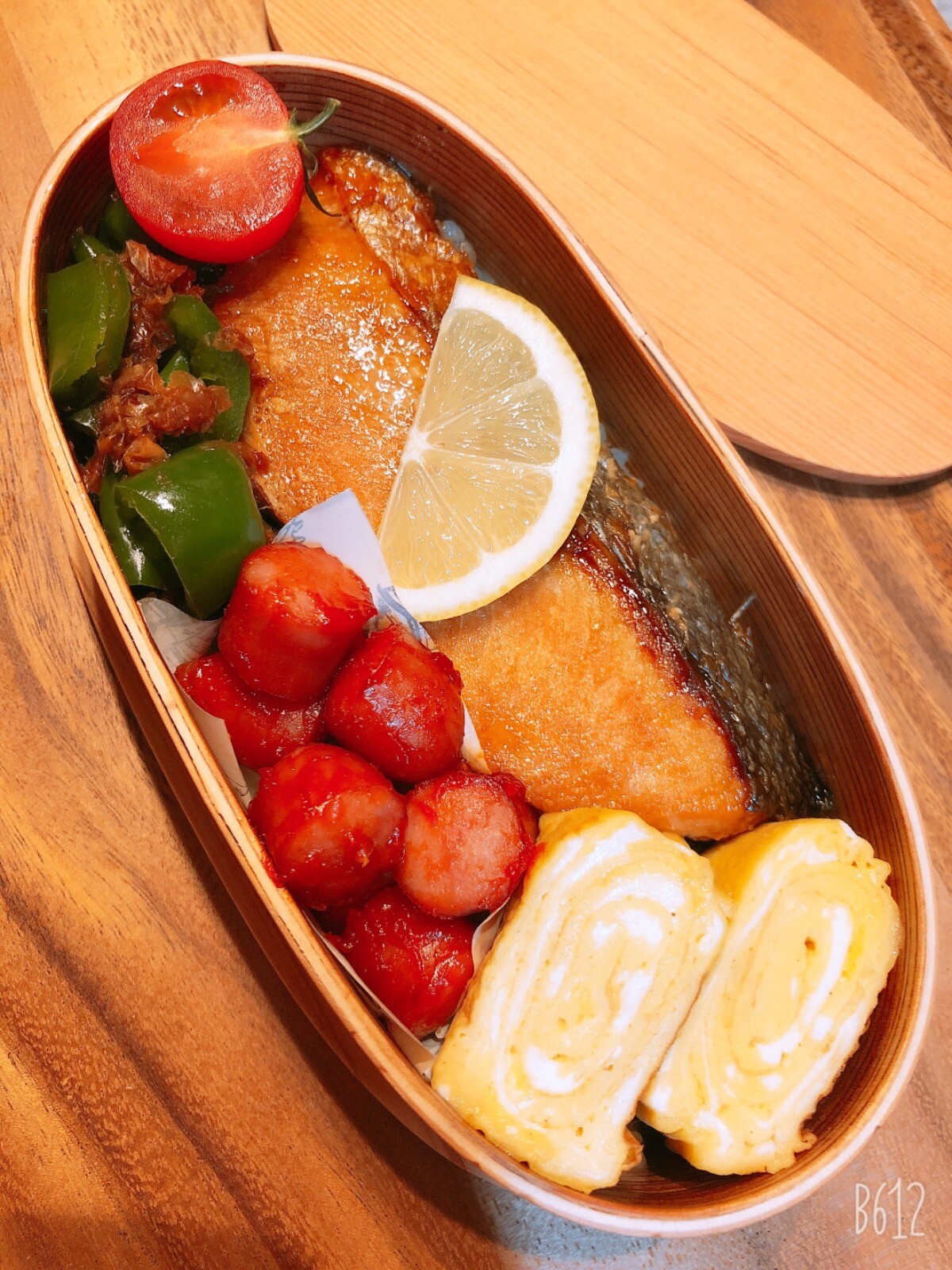 鮭の照り焼き弁当