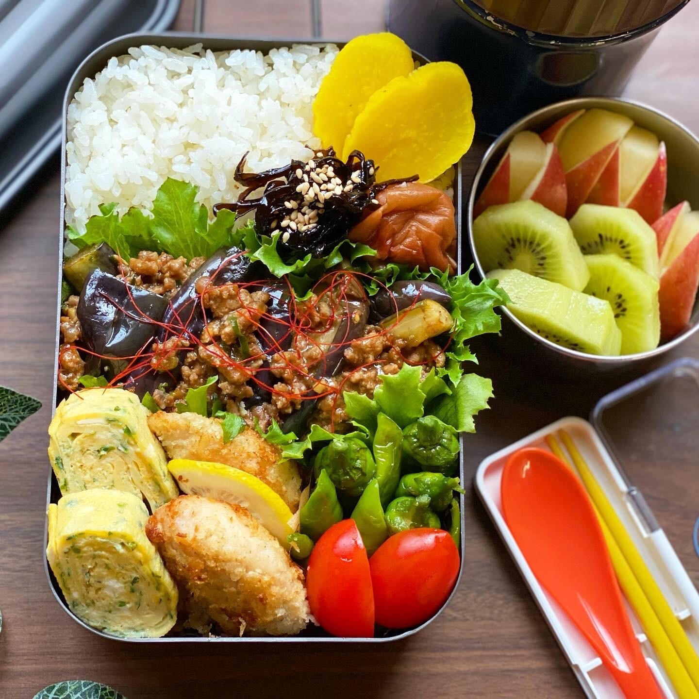 麻婆茄子弁当