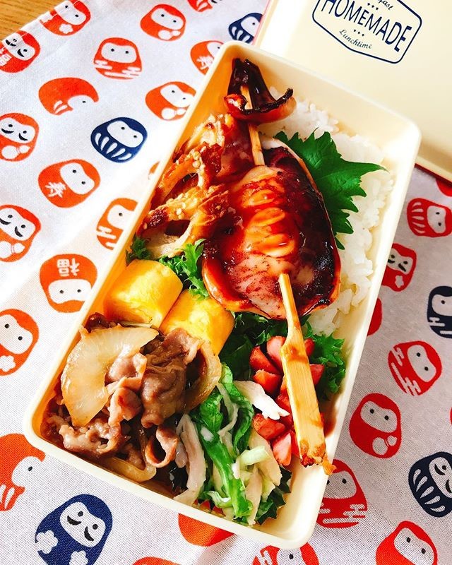 イカ焼き弁当