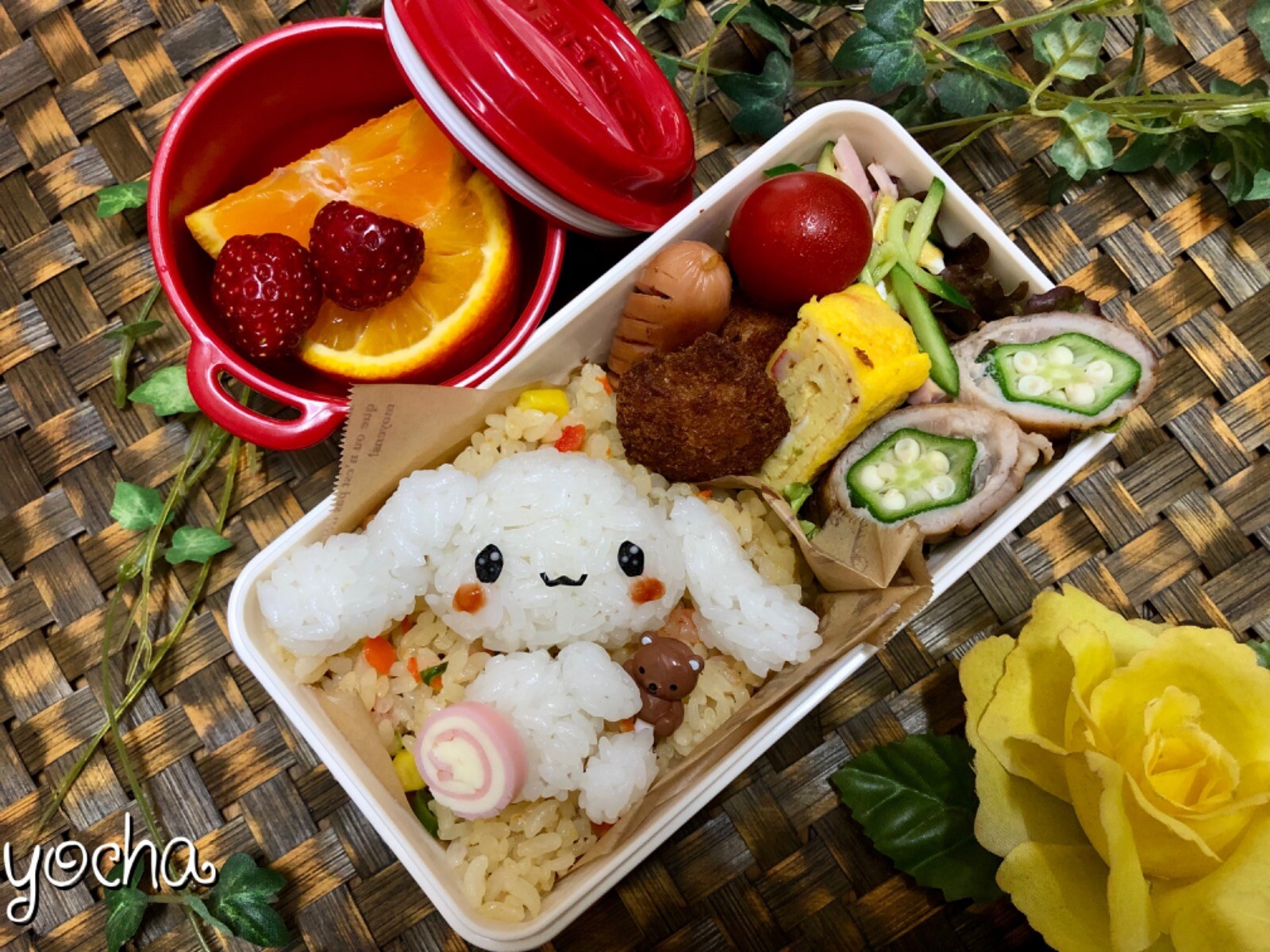 キャラ弁　シナモンロール