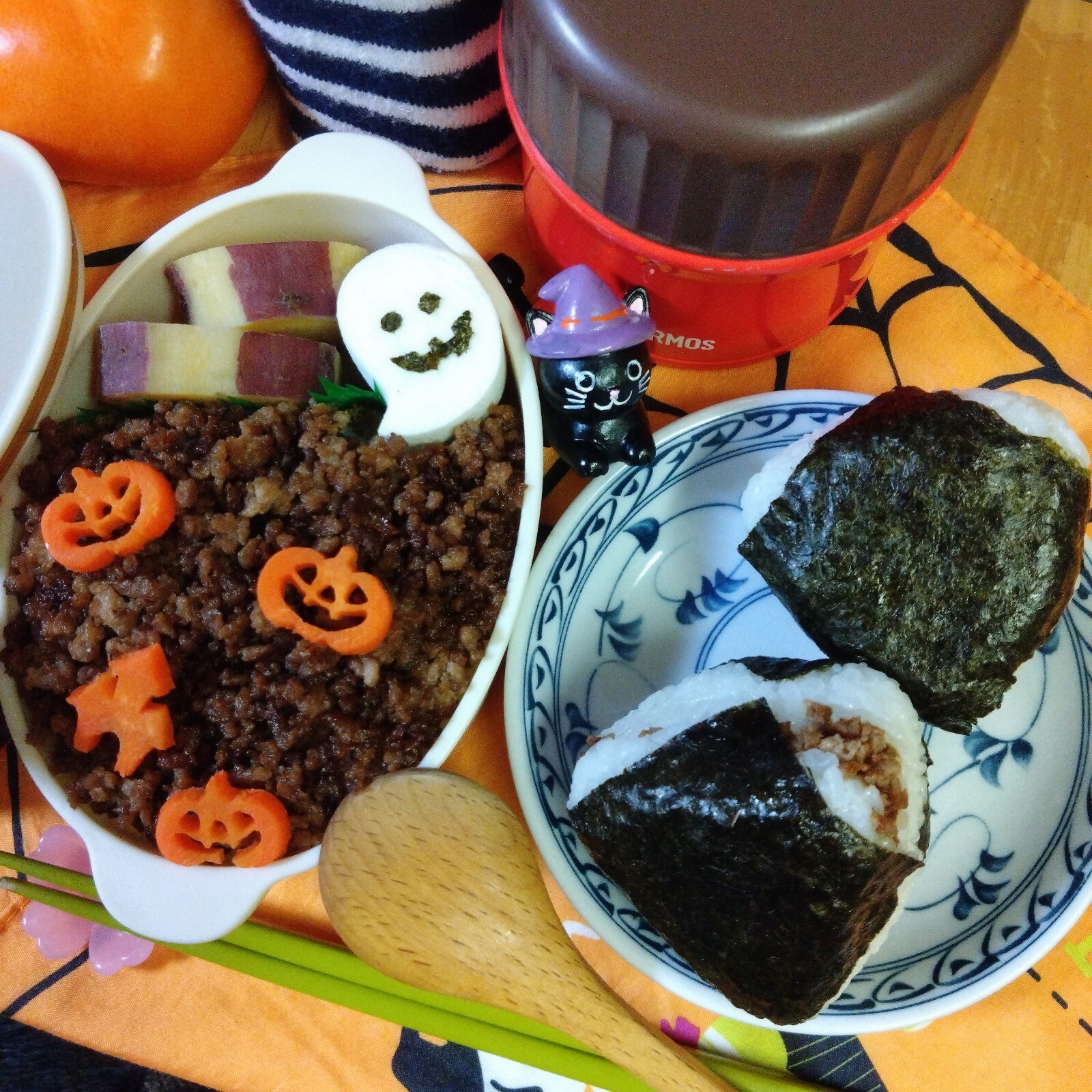 時短ハロウィン弁当
