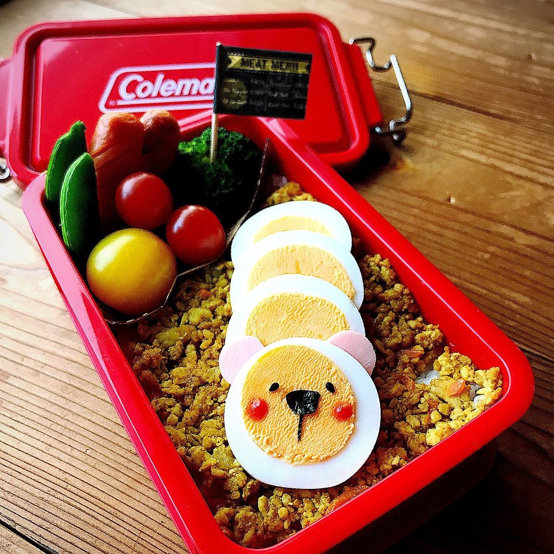 カレーそぼろ弁当