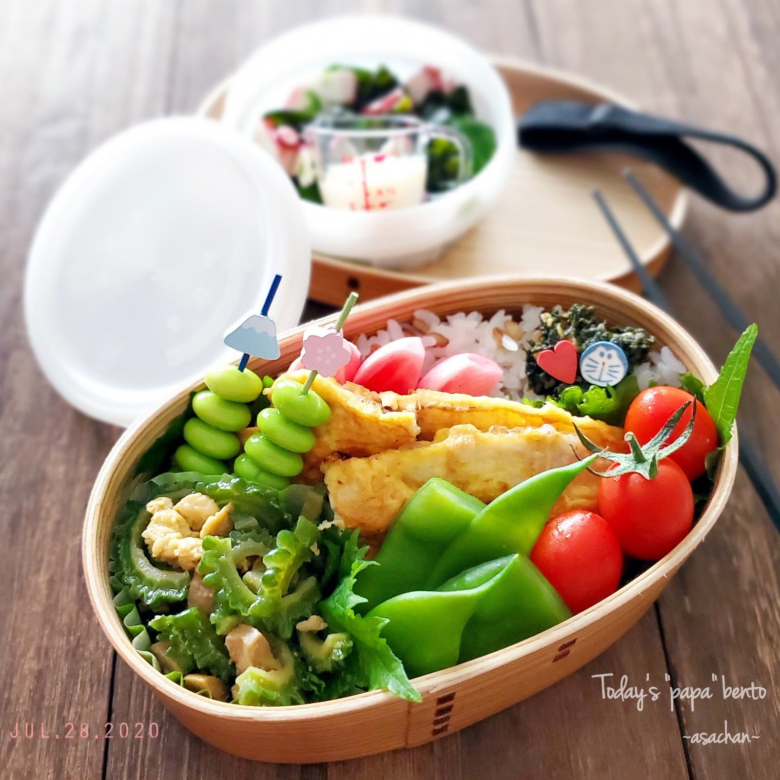 やわらかポークピカタのお弁当