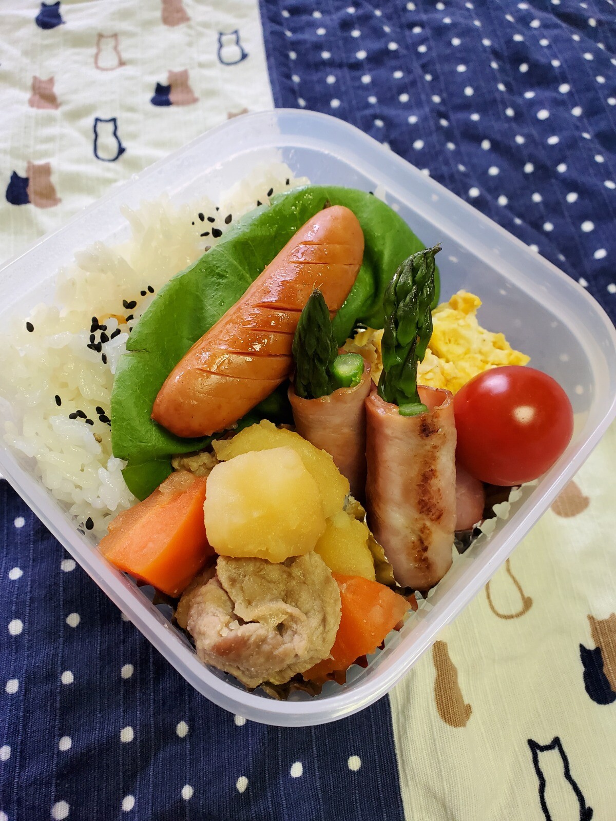 肉じゃが弁当