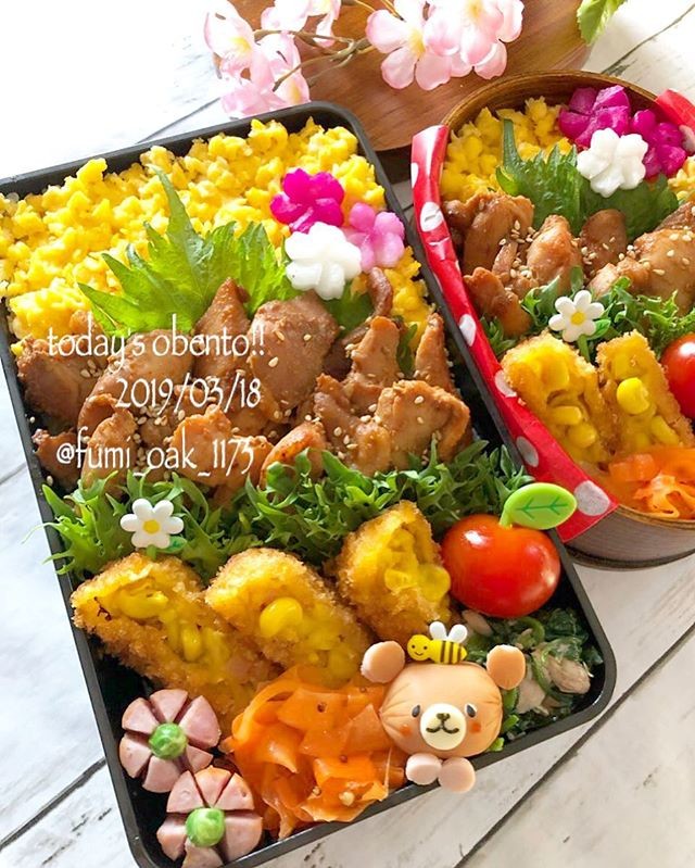 かしわと卵そぼろ丼弁当