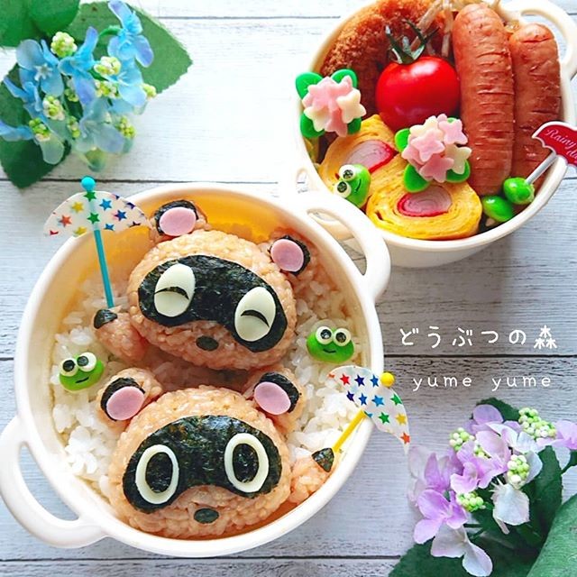 どうぶつの森キャラ弁