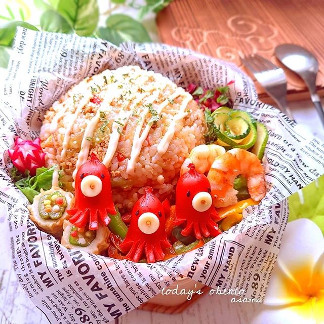 タコさん弁当🐙