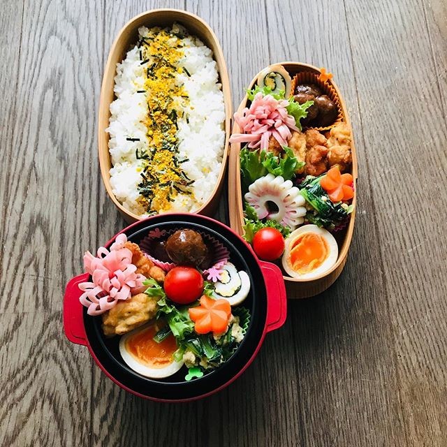 のりたま弁当〜♪