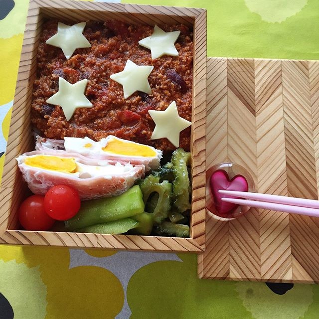 チリコンカン乗っけ弁当