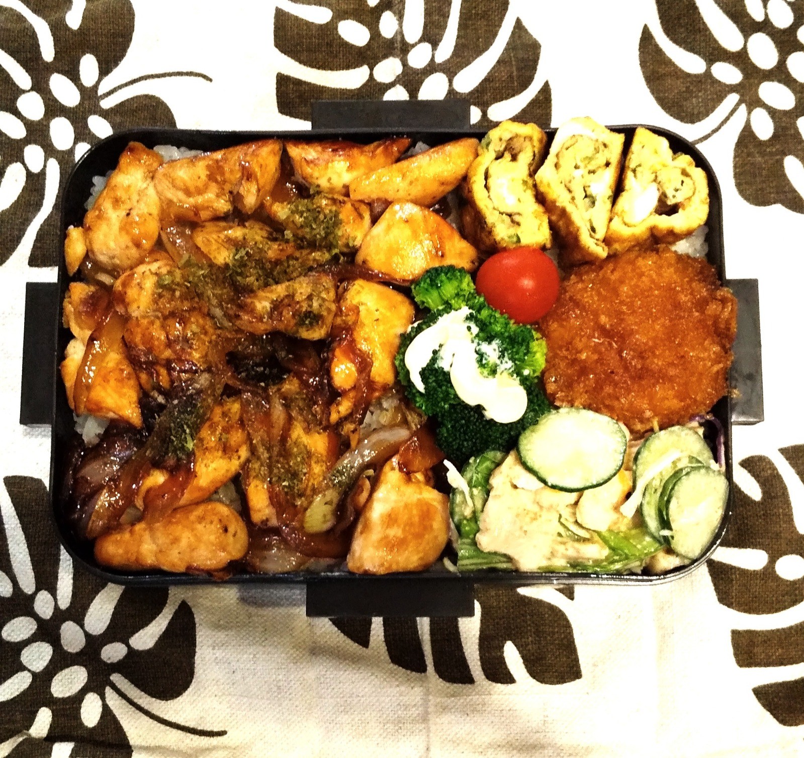 ササミの照焼き弁当