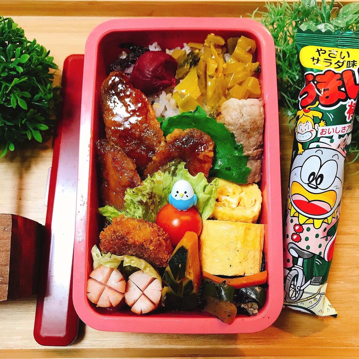 アジの甘辛焼き弁当