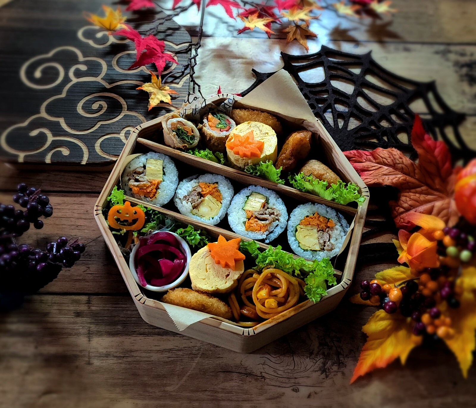 海苔巻き弁当