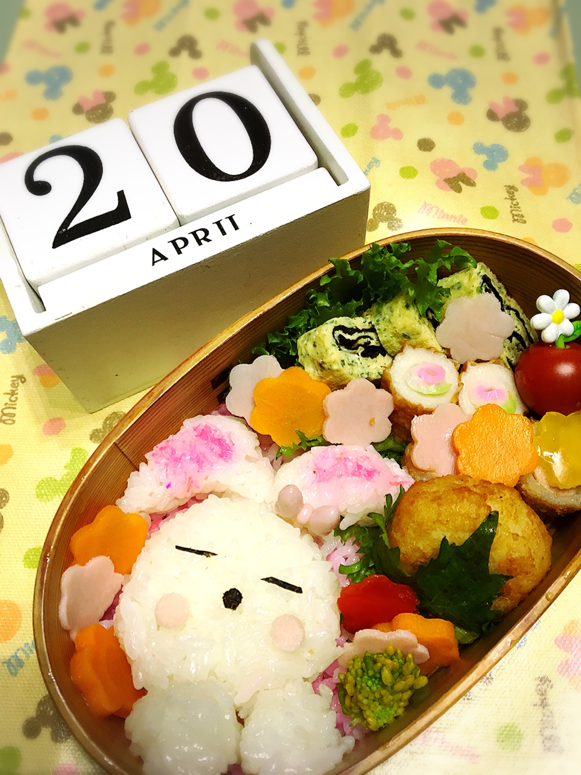 週末〜〜コロッケのお弁当