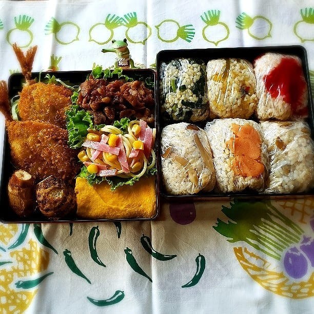 旦那さんのお泊まりお弁当♪