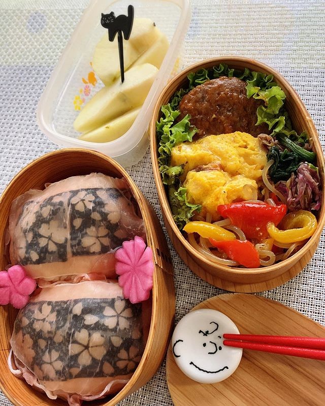 生ハムおにぎり弁当