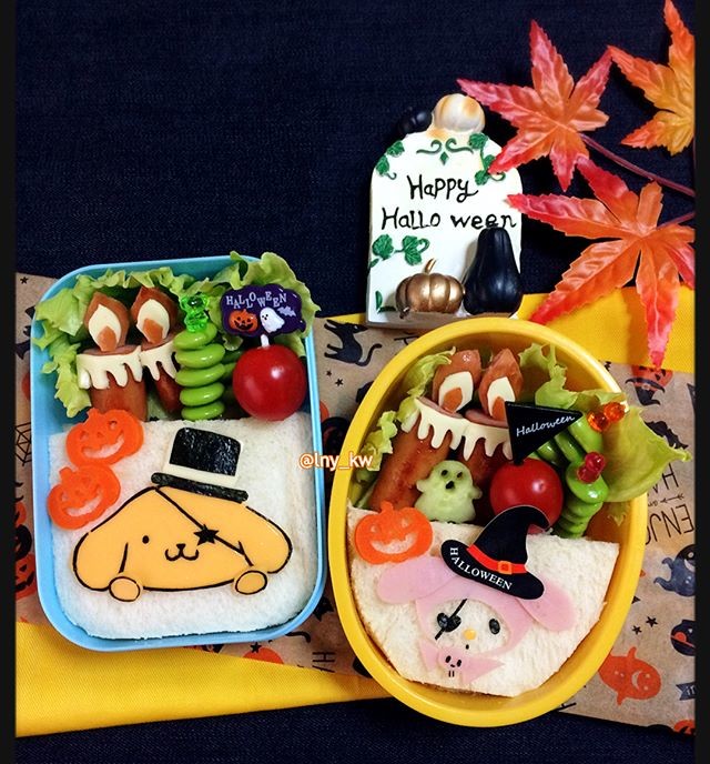 Pom Pom Purin and My Melody Bento