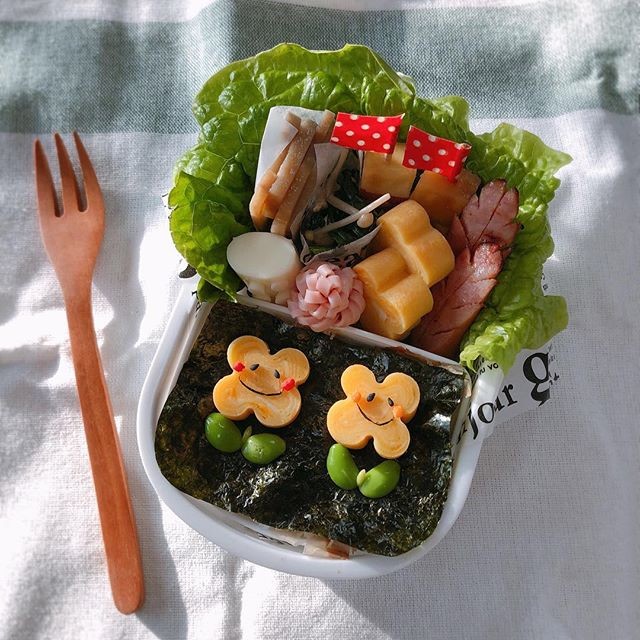 お花弁当