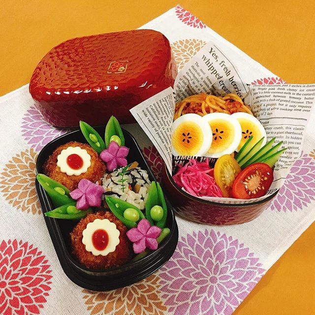 🌿ポテサラコロッケ弁当🌿