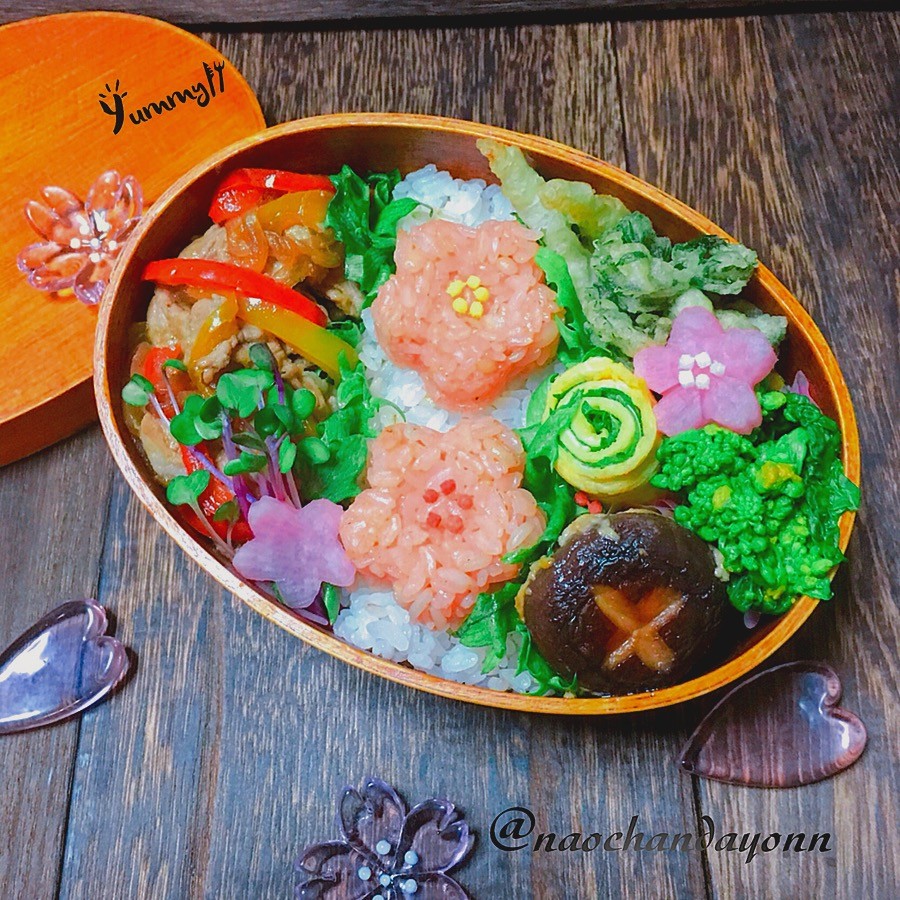 桜ご飯春弁当🌸
