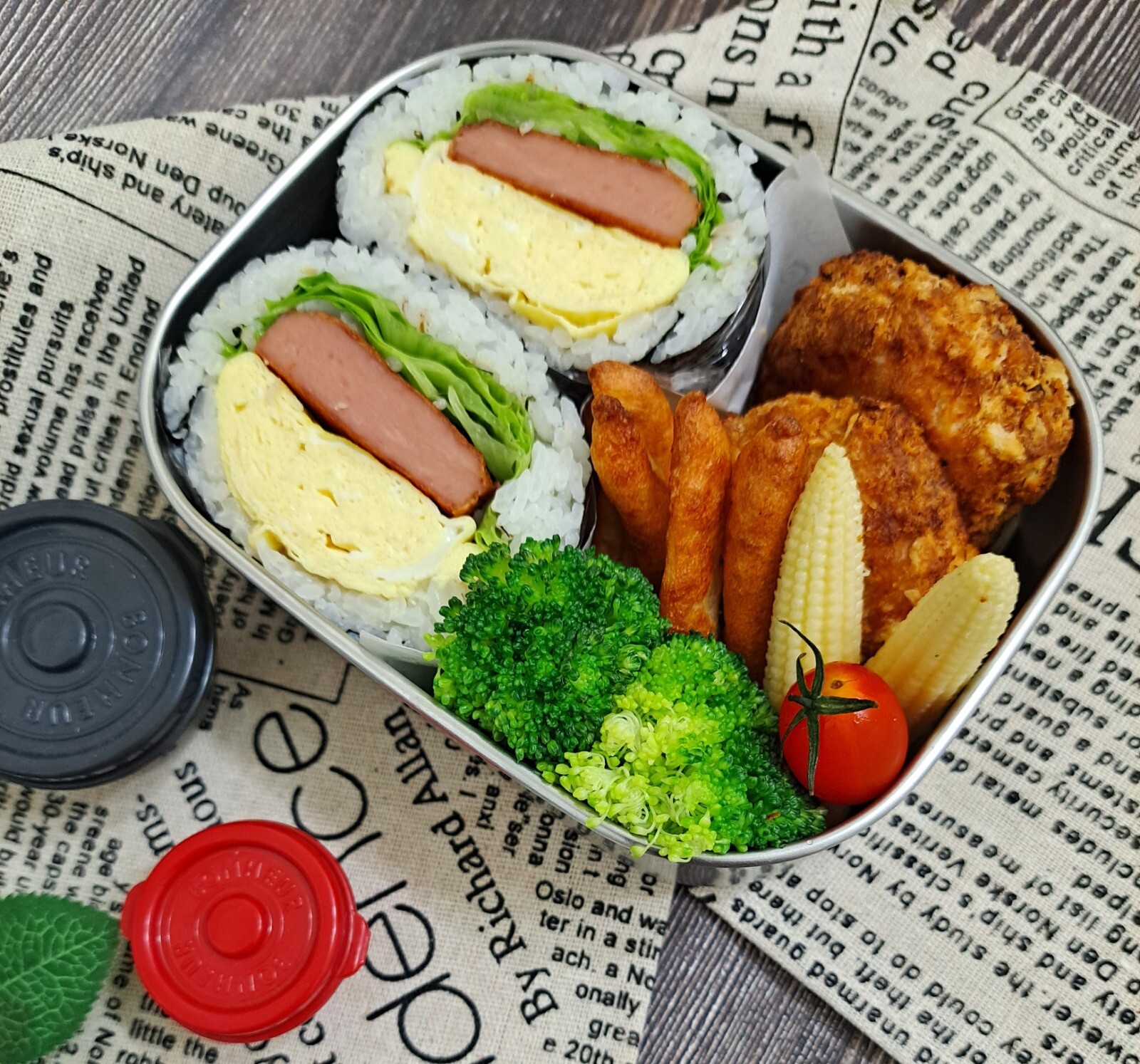 免捏飯糰.花枝蝦排