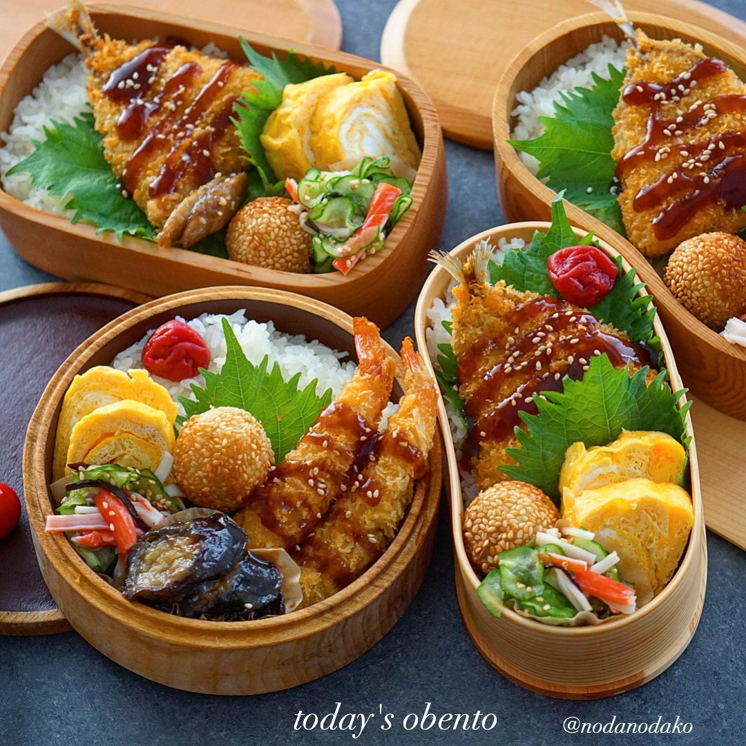エビフライ＆アジフライ弁当