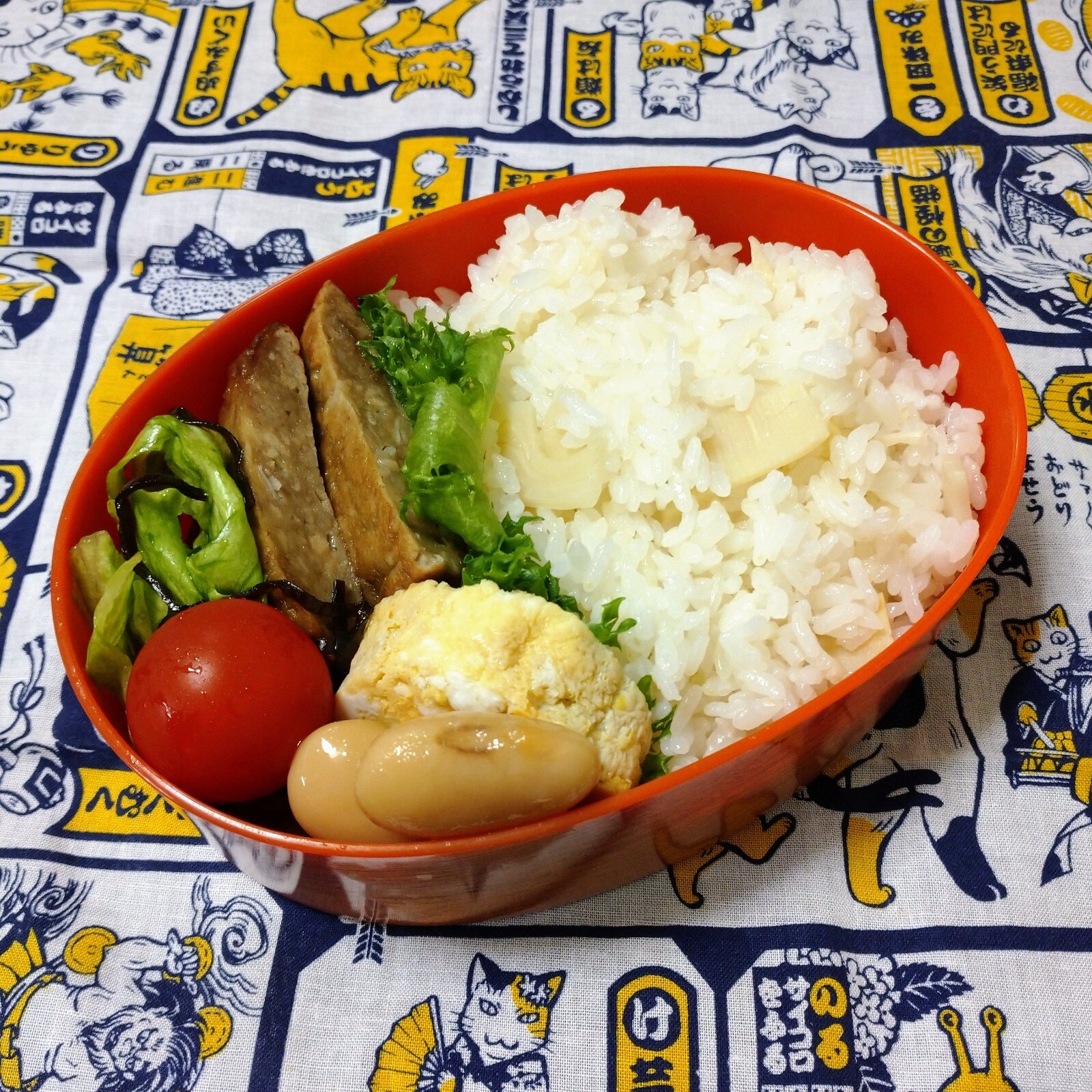 筍ご飯弁当