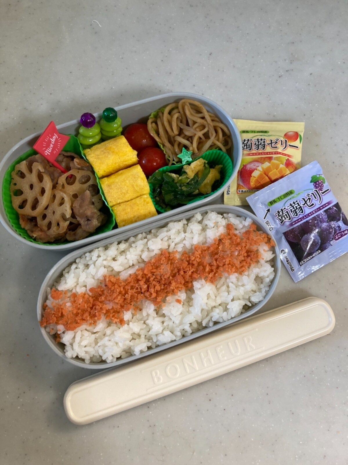 豚肉と蓮根の甘辛炒め