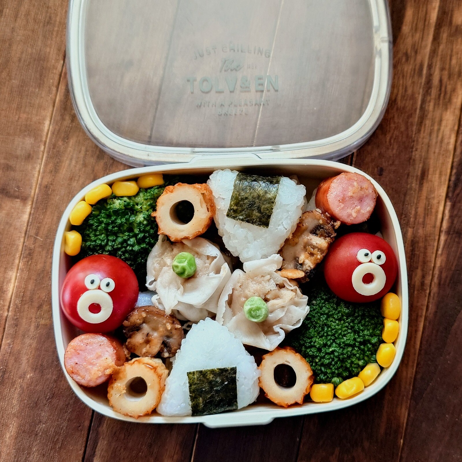 漢の…次女用🍱こにぎり付き焼売弁当