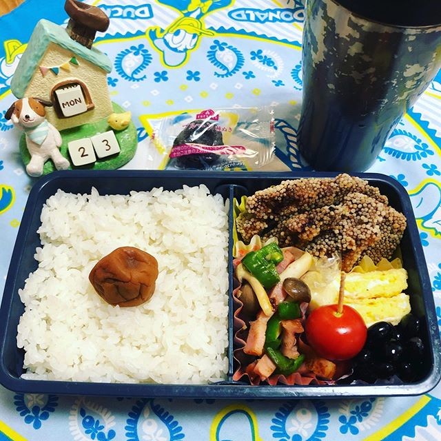 3月23日(サバの竜田揚げ)