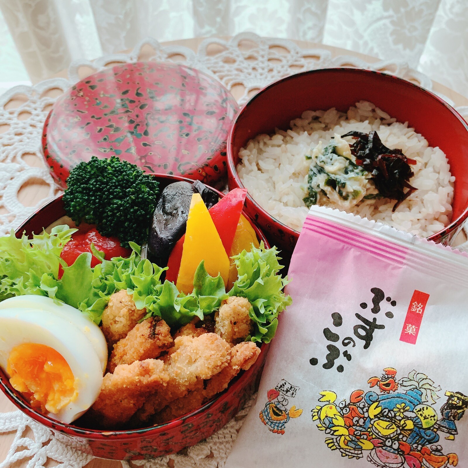いかの唐揚げ弁当