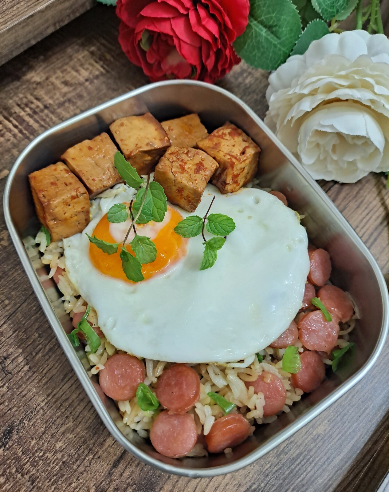 雞肉香腸炒飯