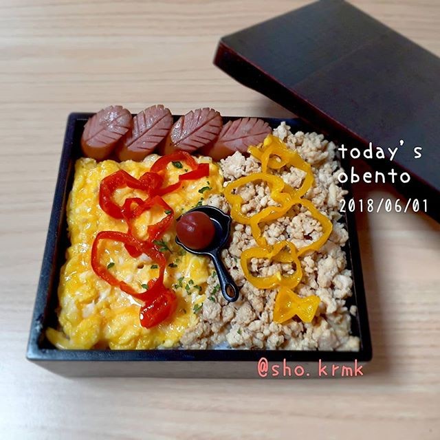 簡単そぼろ弁当🍱