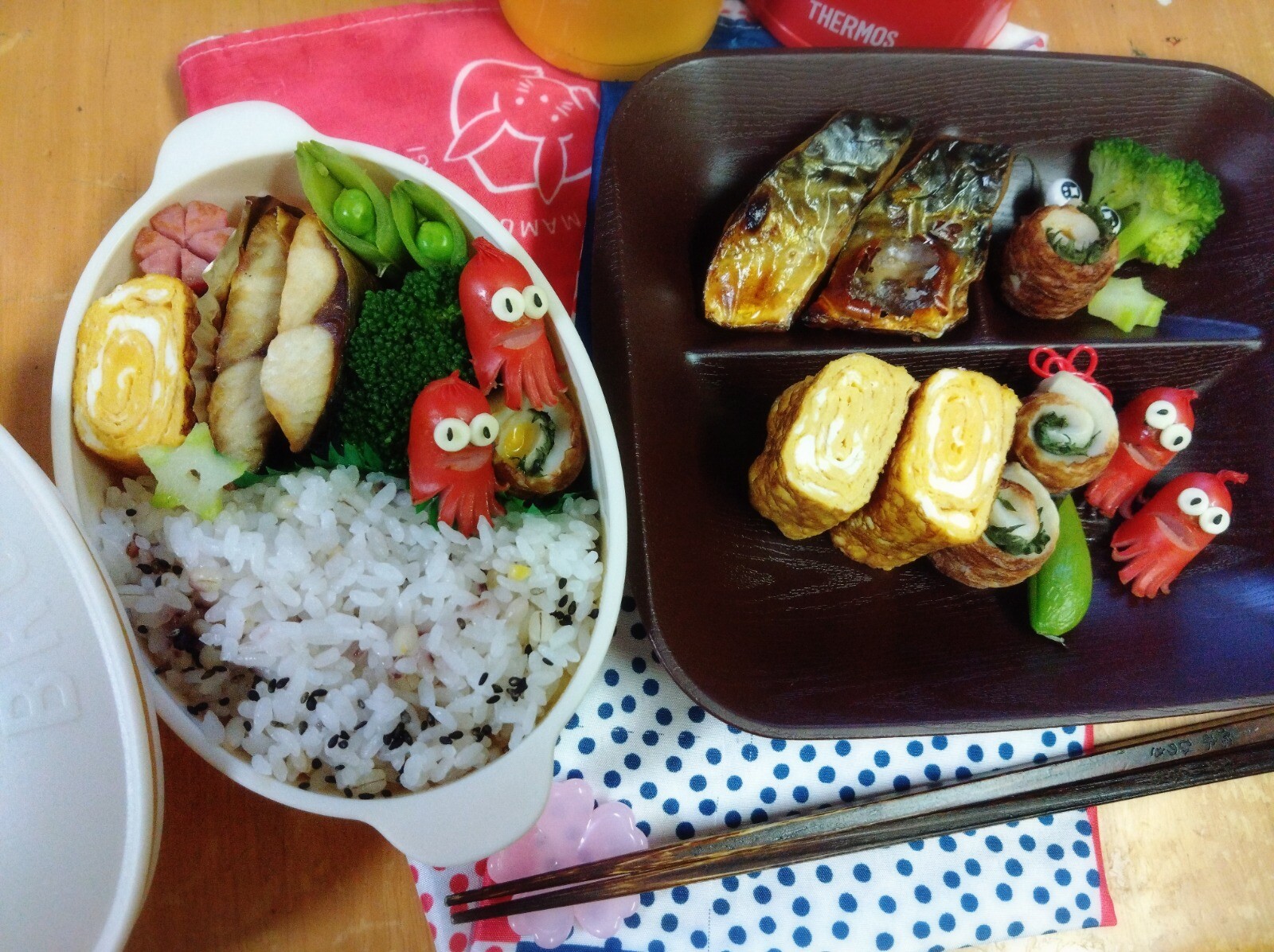 焼き鯖弁当