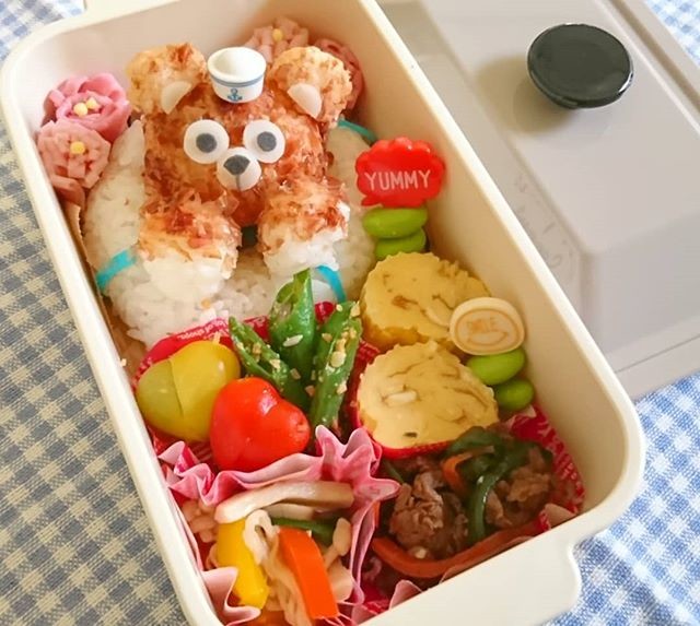 ダッフィーの夏弁当