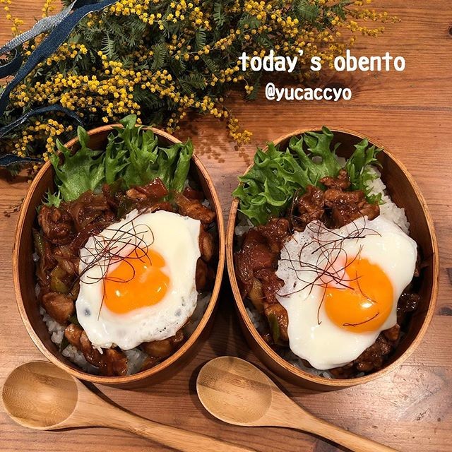 鶏の味噌焼き丼