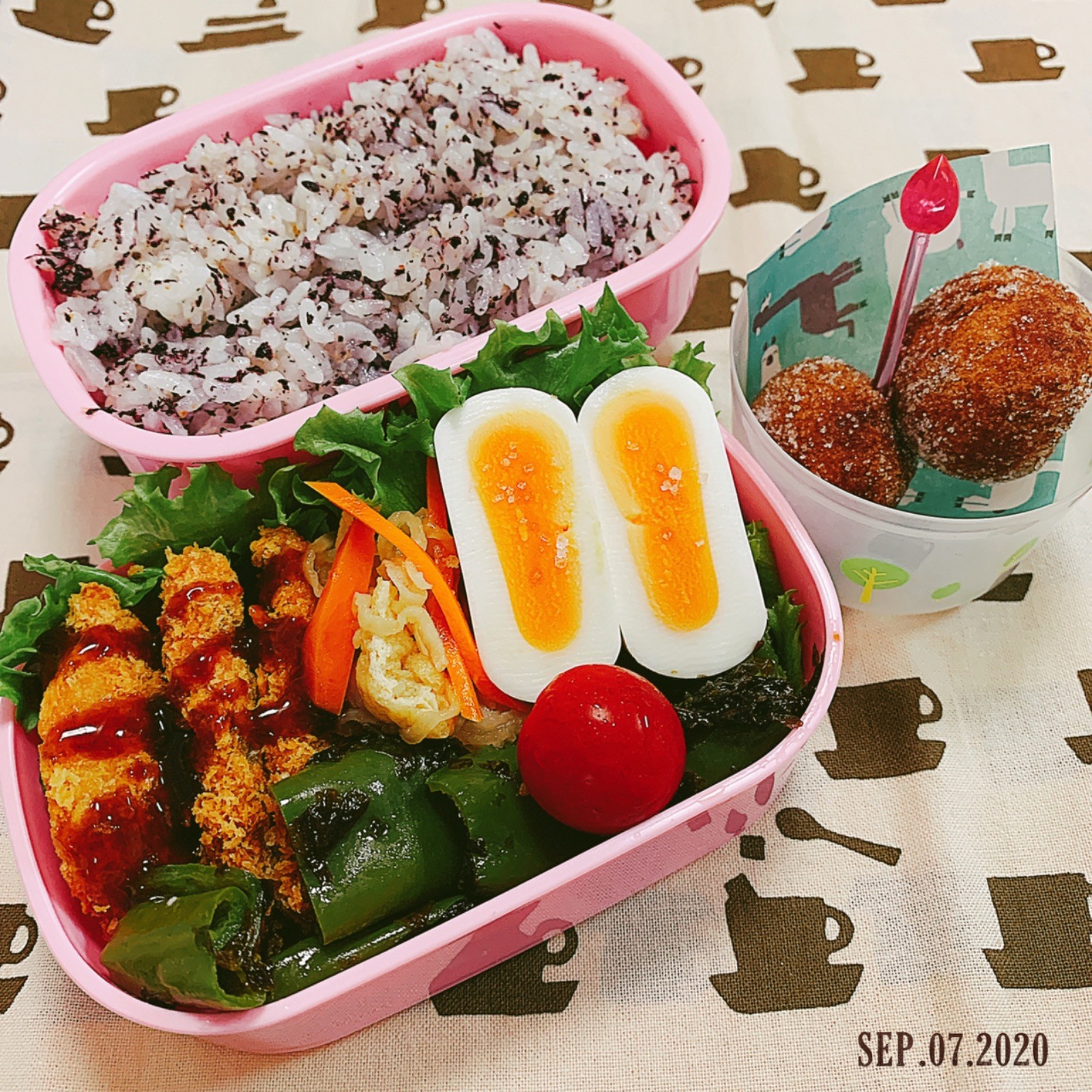 今日のお弁当
