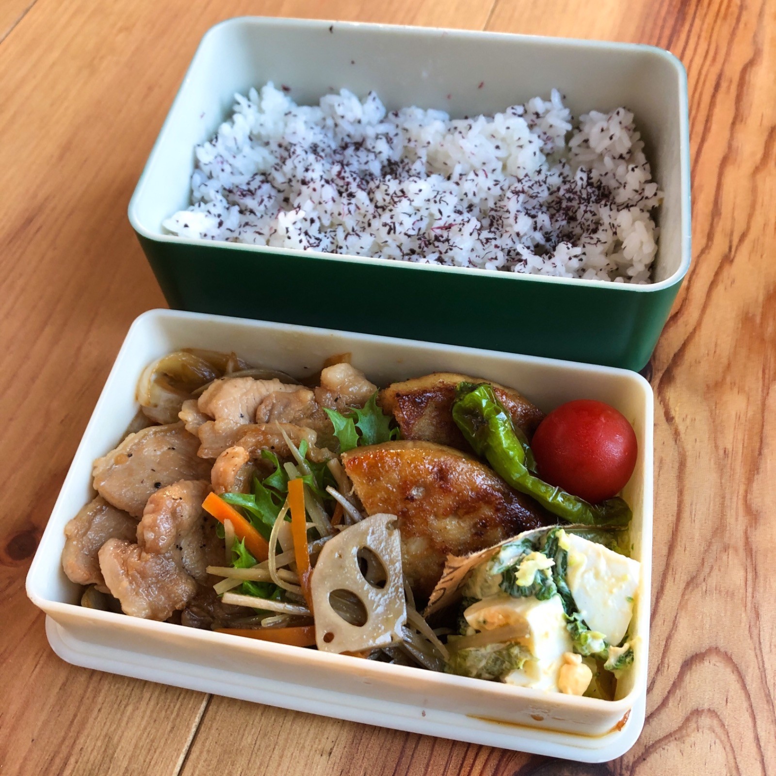 生姜焼き弁当