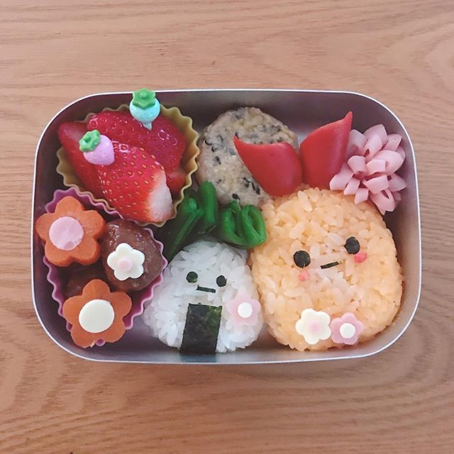 すみっコぐらし弁当 春爛漫