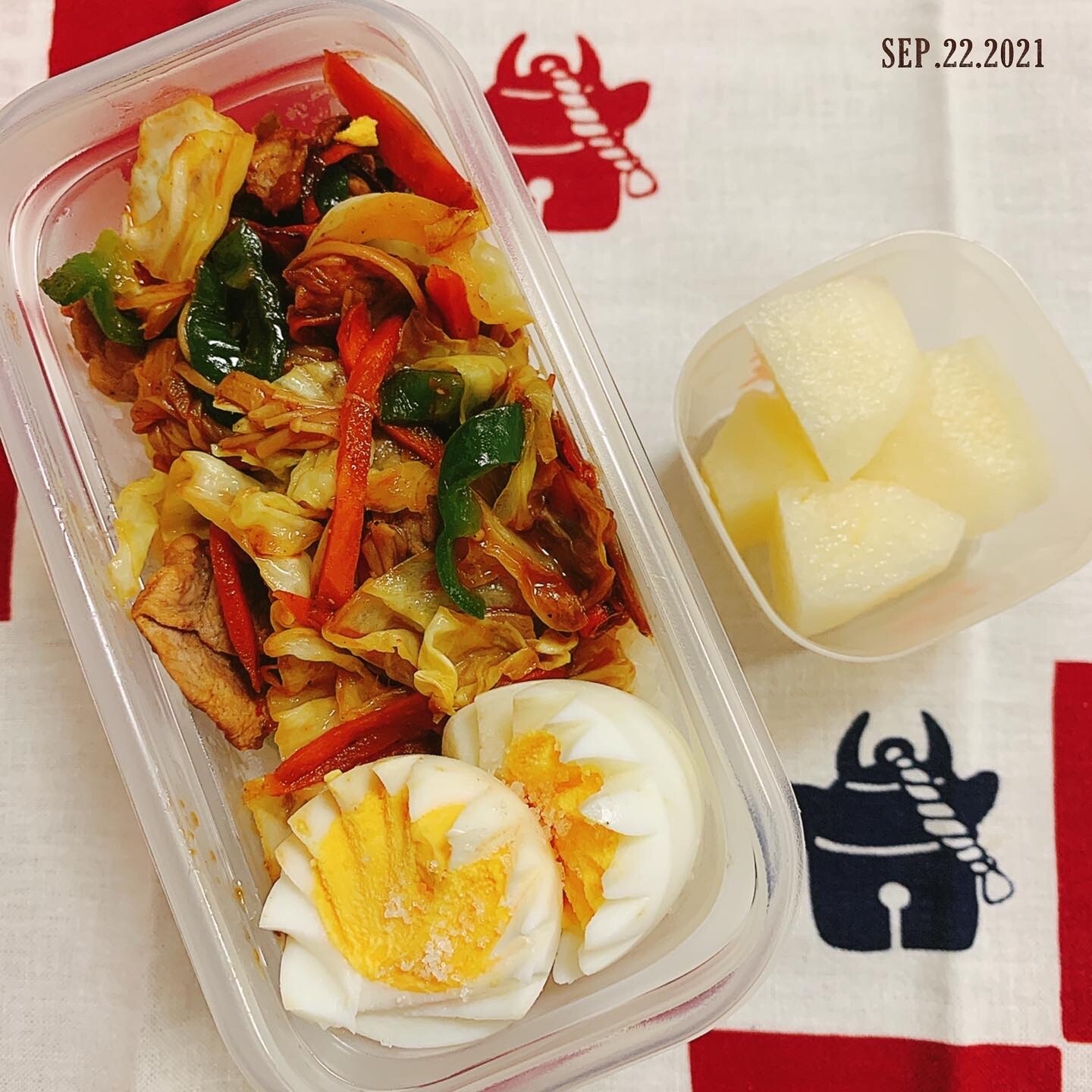 今日のお弁当