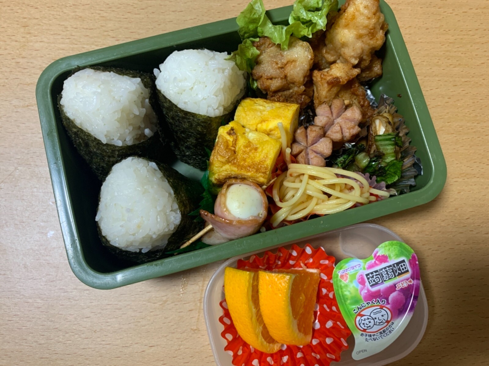 今日のお弁当