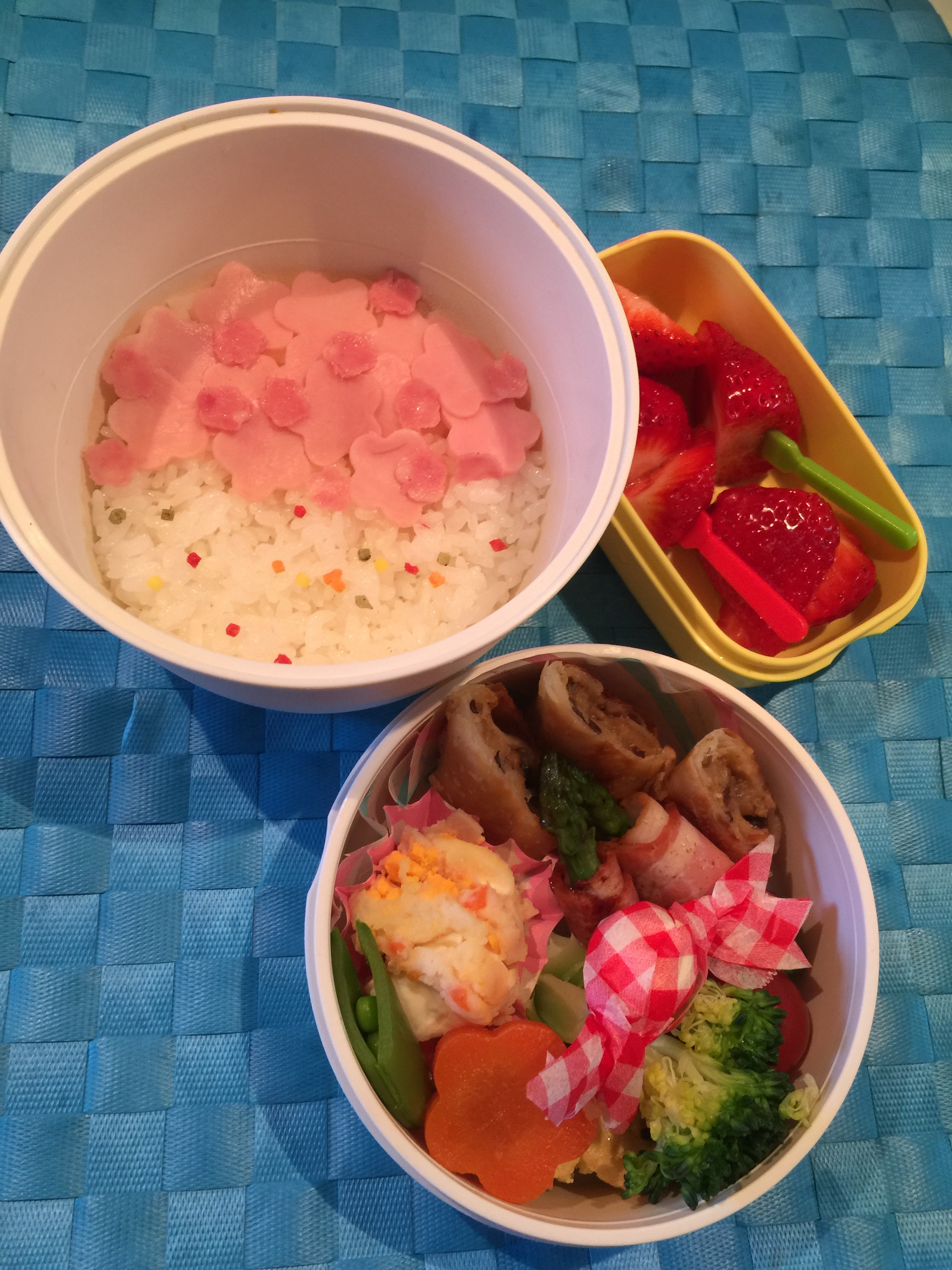 お花咲いた弁当